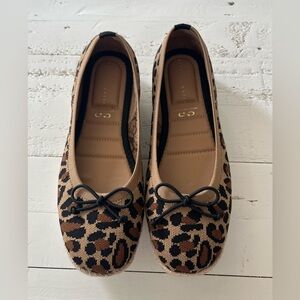 Kelly & Katie Cheetah Print‎ Espadrille Flats Size 8M